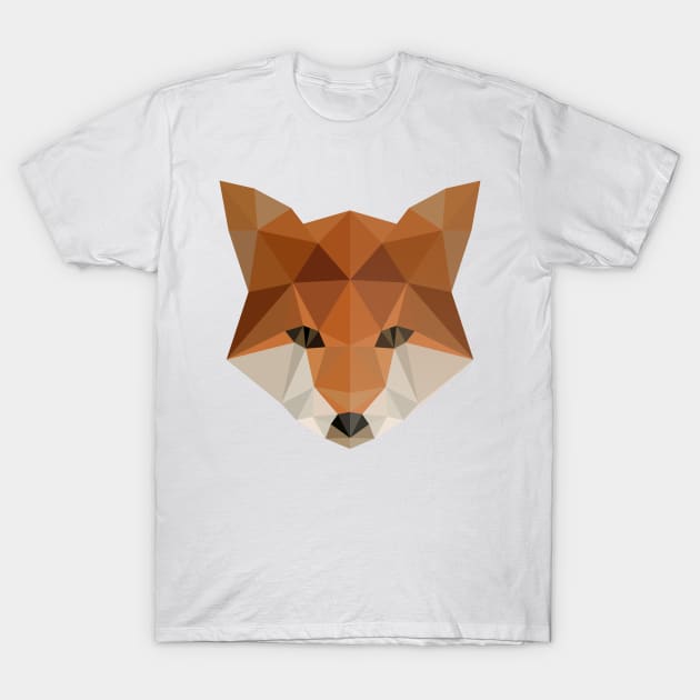 Low Poly Fox T-Shirt by meganther0se